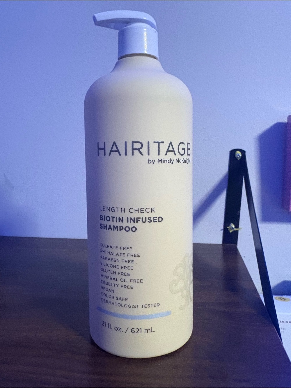 ✨ Hairitage Length Check Biotin Infused Shampoo 21 oz ✨